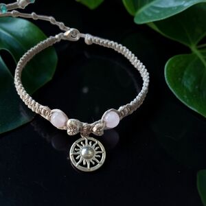 Sun Charm Anklet